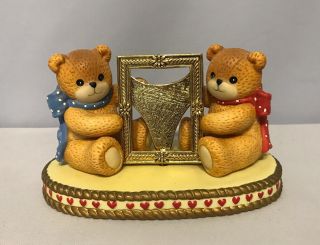 Lucy And Me Bear Boy Girl Photo Frame Picture Figure Lucy Rigg Enesco 1996 O3