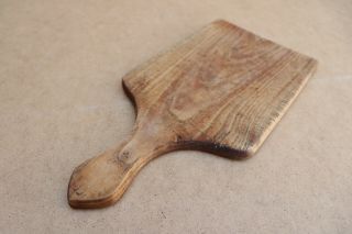 Old Antique Primitive Wooden Wood Board Shovel Scoop Plate Trencher Rustic Farm.