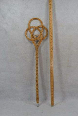 Antique Rug Beater Rattan 30 In.  Long Hand Made Very Good 19th C