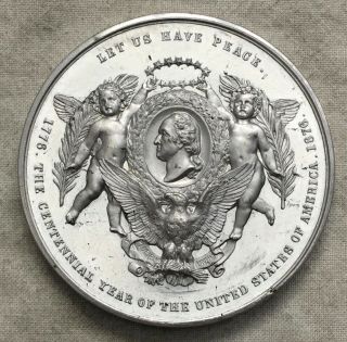 U.  S.  Centennial International Exhibition,  George Washington Danish Medal,  1876