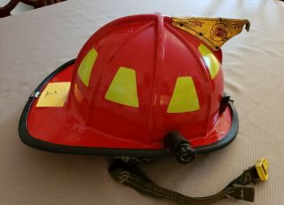 CAIRNS TRADITIONAL FIRE HELMET 1010 RED 3