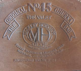 Vintage Marley Hodgson Ghurka Bag No.  45 The Valet