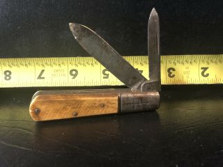 Russell Two Blade Vintage Pocket Knife Barlow