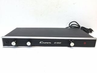 Vintage Crown D60 Power Stereo 60 Watt Dual Out Power Pre Amplifier Stereo