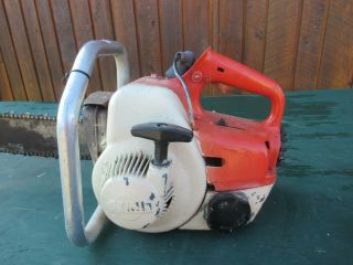 Vintage STIHL 08 Chainsaw Chain Saw with 15 