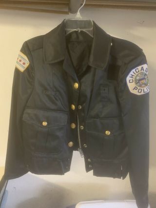 Vintage Ladies Chicago Police Uniform Jacket