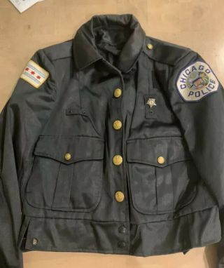 Vintage Ladies Chicago Police Uniform Jacket 2