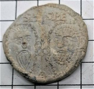 Medieval Papal Bulla Pope Boniface Metal Detecting Find Rare 1389 - 1404