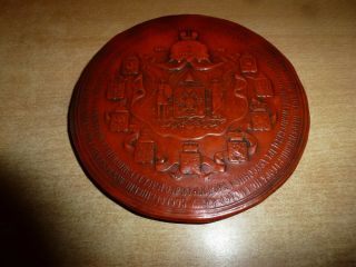 Great Seal Of Alexander Ii,  Tsar Of Russia Wax Seal 5 " Diameter