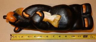 Big Sky Carvers Black Bear with fish by Artist Jeff Fleming 2