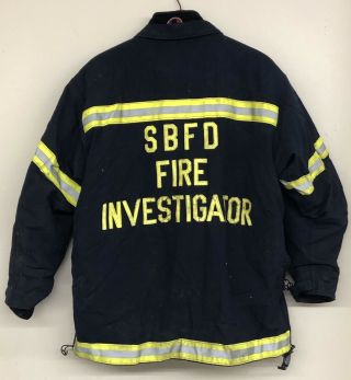 Fire Investigator Jacket & Pants; Globe Black Firefighter/ Ems Gear Suspenders