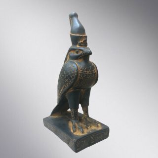 RARE Ancient Egyptian HORUS Goddess Falcon Statue God Of The Sky STONE 2