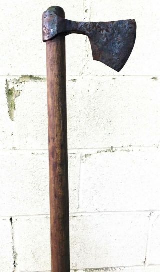 1100 AD Antique Viking Battle axe Tomahawk WarHammer N sword rapier 2