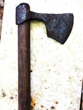 1100 AD Antique Viking Battle axe Tomahawk WarHammer N sword rapier 3