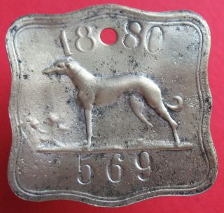 Poland - Old 1880 (danzig - Gdańsk))  Dog License Tax Tag - More On Ebay.  Pl