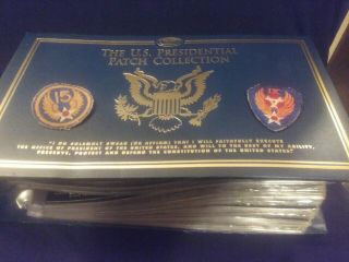 Vintage United States Presidents Patches Album