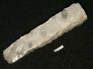 5400y.  O: Terrific Chisel 118mms Danish Stone Age Neolithic Flint Funnel Beaker C