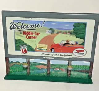 Hallmark Kiddie Car Classics KC ' s Garage Sign Billboard 3 3