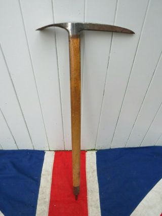 Old School Antique Vintage Mountaineers Ice Axe Ski Chalet Lodge Wall Decor