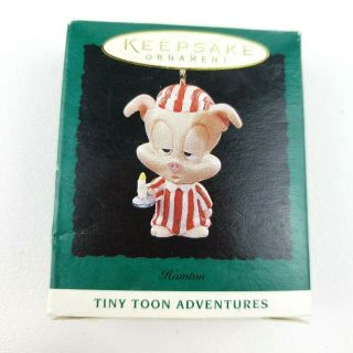 Vtg Hallmark Keepsake Hamton Tiny Toon Adventures Ornament 1994
