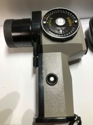 VTG Pentax Spotmeter V Exposure Meter with Wrist Strap,  Cap & Case 2