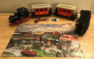 Vintage: Playmobil Railroad Passenger Train Set 4002 Lgb
