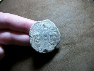 Rare Early Lead Papal Bulla/seal Of 13th Century Pope Gregory Ix,  C.  1227 - 1241
