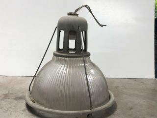 Vintage 12” Holophane Lobay Light
