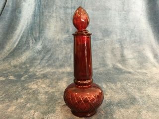 Avon Collectible Red Glass 