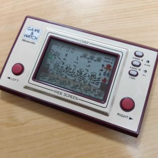 1nintendo Game & Watch Chef Fp - 24 Console Body Only 1981 Vintage Japan Ntc - J