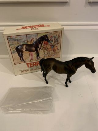 Breyer Classic Terrang No.  605 W Rarer Box Complete Animal Creations Vintage