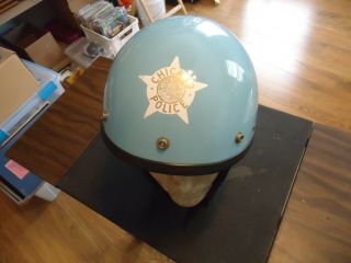 Obsolete Chicago Police Riot Helmet