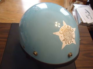 Obsolete Chicago Police riot helmet 2