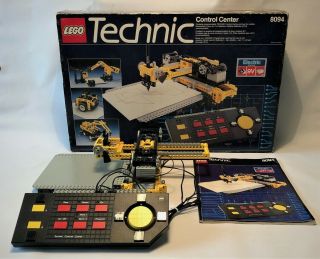 Lego Technic N°8094 – Control Center – With Instruction And Box