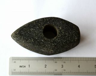 Ancient 100 Authentic Neolithic Stone Age Boat Shaped Axe Hammer
