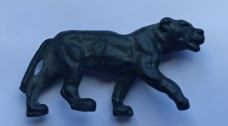 Ancient Roman Bronze Lion Figurine 200 - 400 Ad