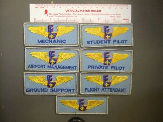 Boy Scout Air Explorer Position Badges (blue Twill) 6208ee