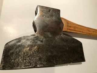 Broad Axe Kellyaxe Mfg.  Co.  Antique Vintage Offset Handle Large 36 "