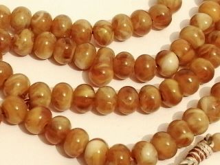 Naturel Amber Faturan 99 Misbaha Tasbih Prayer Beads Islamic