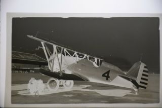Vintage Aircraft Negative - Boeing P - 12e (model 234)