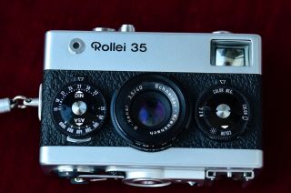 Vintage Rollei 35 Compact Film Camera S - Xenar 3.  5 40mm Lens