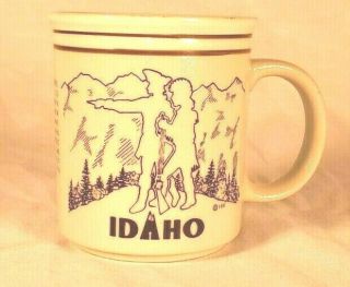 Vintage Idaho Lewis And Clark Mug