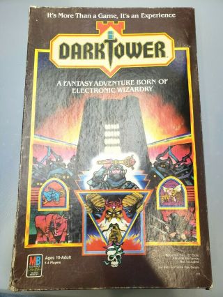 ⭐ Vintage 1981 Dark Tower Board Game ⭐ Milton Bradley Near Complete/ Read Desc