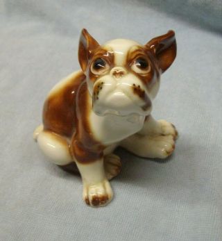 Vintage 5 " French Bulldog Boston Terrier Dog Figurine Statue