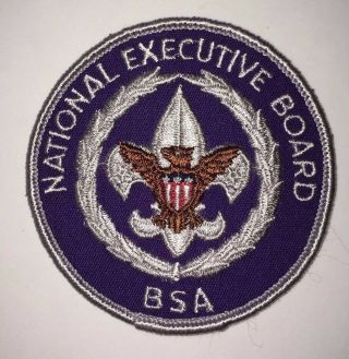National Executive Board Bsa Boy Scout Position Patch Insignia 1970’s