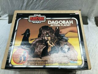 Vintage Kenner Star Wars Esb Dagobah Playset W/ Box