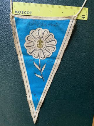 VERY RARE IRAN PERSIA BOY SCOUTS PENNANT FLAG 2