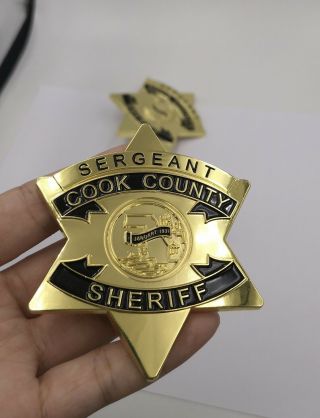 Cook County Sheriff Sergeant Pin Illinois