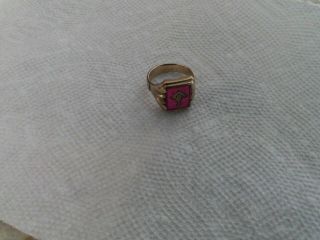 Masonic Ring,  Jewelry.  10k