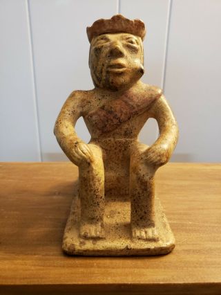 Rare Pre Columbian Narino Coqueros Figure